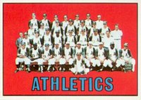 1967 Topps #262 Kansas City Athletics Baseball Card