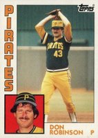 1984 Topps #616 Don Robinson Baseball Card