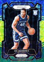 2023 Panini Prizm #179 GG Jackson II Blue Yellow Green Choice Basketball Card