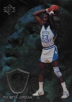 1998 SP Top Prospects Phi Beta Jordan #J19 Michael Jordan Basketball Card