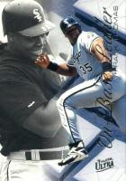 1996 Ultra on-Base Leader #9 Frank Thomas Baseball Card