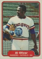1982 Fleer #326 Al Oliver Baseball Card