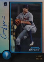 2018 Bowman Draft 1998 Bowman 20th Anniversary Autograph #CM Casey Mize Baseball Card