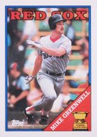 1988 Topps #493 Mike Greenwell Baseball Card
