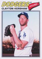 2018 Topps Archives #150 Clayton Kershaw Sky in Background Baseball Card