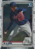 2020 Bowman Chrome Prospects #BCP115 Jasseel de La Cruz Baseball Card