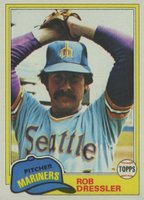 1981 Topps #508 Rob Dressler Baseball Card