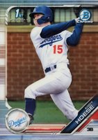 2019 Bowman Draft #BDC187 Kody Hoese Chrome-Refractor Baseball Card