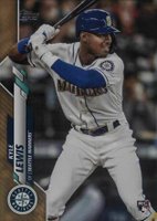 2020 Topps #64 Kyle Lewis Gold Baseball Card