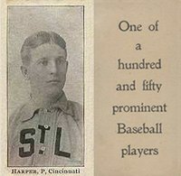 1903 Breisch-Williams (Type 1) !  # Jack Harper Baseball Card