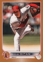 2022 Topps #660 Shohei Ohtani Gold Baseball Card