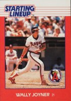 1988 Kenner Starting Lineup # Wally Joyner Baseball Card