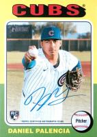 2024 Topps Heritage Real One Autographs #ROADPA Daniel Palencia Baseball Card