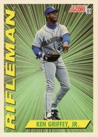 1991 Score #697 Ken Griffey Jr. Baseball Card