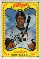 1981 Kellogg's #3 Reggie Jackson Baseball Card