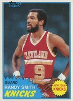 1981 Topps #86 Randy Smith East Basketball Card