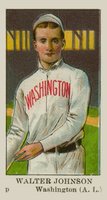 1910 American Caramel # Walter Johnson Baseball Card