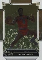 2023 Panini One and One #163 Julius Erving White Fotl Basketball Card