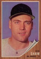 1962 Topps #109 Bob Shaw Baseball Card