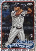 2024 Topps Silver Pack 1989 Chrome Promo #T89C33 Jasson Dominguez Baseball Card