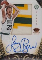 2012 Panini Preferred #267 Larry Bird Jersey-Signature-Prime Basketball Card