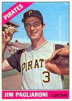 1966 Topps #33 Jim Pagliaroni Baseball Card