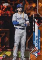 2020 Topps Chrome Update Sapphire Edition #1 Bo Bichette Orange Baseball Card