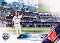 2016 Topps Update #US254 David Ortiz Raising Helmet Baseball Card