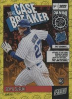 2022 Panini the National Case Breaker Rated Rookies #RC14 Seiya Suzuki Baseball Card