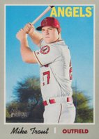 2019 Topps Heritage #485 Mike Trout Baseball Card