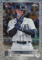 2022 Topps Chrome Logofractor Edition #115 Spencer Torkelson SP Baseball Card