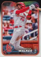 2024 Topps #642 Jordan Walker Baseball Card