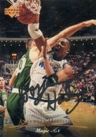 1995 Upper Deck #277 Anfernee Hardaway Basketball Card