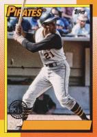 2025 Topps 1990 Topps Baseball #T9027 Roberto Clemente No Name Baseball Card