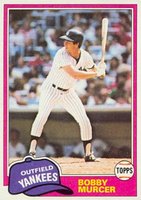 1981 Topps #602 Bobby Murcer Baseball Card