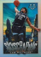 2022 Bowman Chrome University Skyscraping #S12 Cam Whitmore Basketball Card