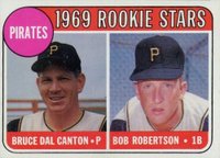 1969 Topps #468w Pirates Rookies White Letters Baseball Card