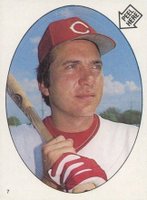 1983 Topps Stickers #7 Johnny Bench Baseball Card