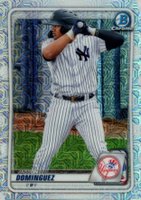 2020 Bowman Chrome Mega Box #BCP243 Jasson Dominguez Baseball Card