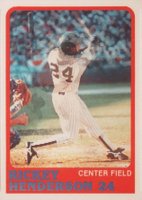 1988 Sportflics #11 Rickey Henderson Baseball Card