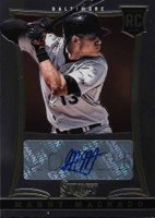 2013 Panini Select #230 Manny Machado Autograph Baseball Card