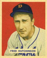 1949 Bowman #196 Fred Hutchinson Baseball Card