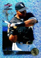 1995 Summit Nth Degree #92 Frank Thomas Baseball Card