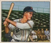 1950 Bowman #221 Don Mueller Baseball Card