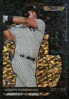 2024 Topps Update Topps Black Gold #BG7 Jasson Dominguez Black Baseball Card
