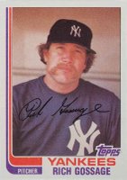 1982 Topps #770 Rich Gossage Baseball Card