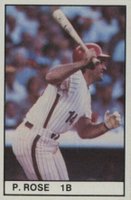 1981 All-Star Game Program Inserts-Hand Cut # Pete Rose Baseball Card