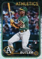 2024 Topps #676 Lawrence Butler All-Star Game Exclusive Baseball Card