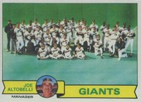 1979 Topps #356 San Francisco Giants Team Baseball Card