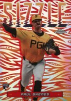 2024 Topps Chrome Update Sizzle #SIZ1 Paul Skenes Baseball Card